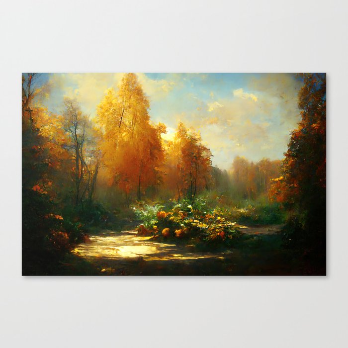 Whispers of Autumn Canvas Print