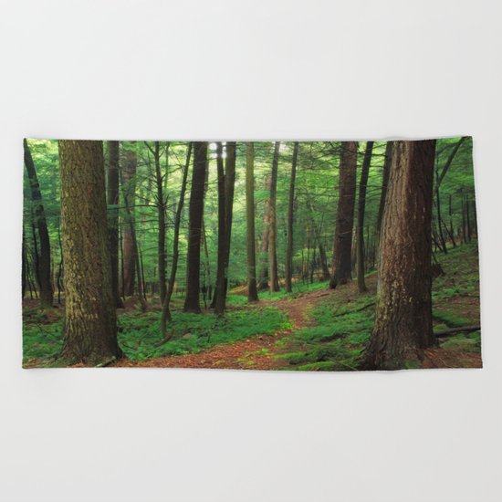 Forest 4 Beach Towel