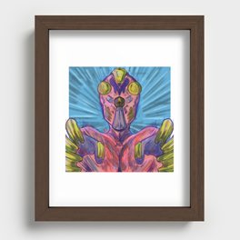 Is This a Robot? Recessed Framed Print