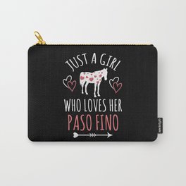 Paso Fino Horse Owner Funny Gift for Girls Carry-All Pouch | Riding, Horsebreed, Funnygift, Girlgifts, Horsegirl, Pasofinohorse, Giftidea, Ilove, Giftforgirls, Ridersayings 
