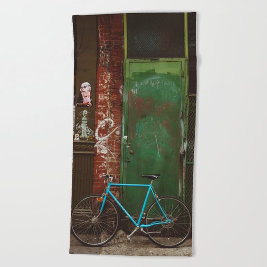 East Village III Beach Towel