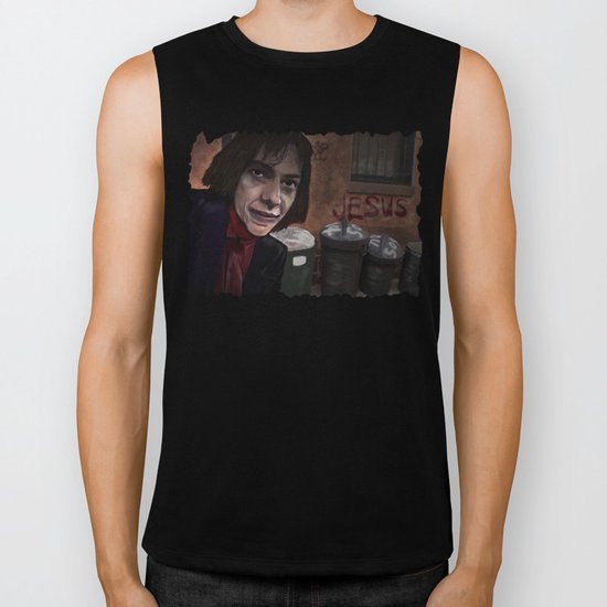 Busker Jesus Biker Tank