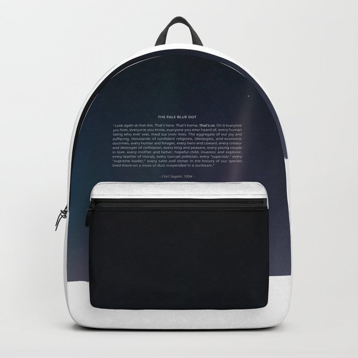 The Pale Blue Dot  Backpack