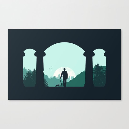 Time Traveler Canvas Print