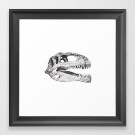 The Anatomy of a Dinosaur II - Jurassic Park Framed Art Print