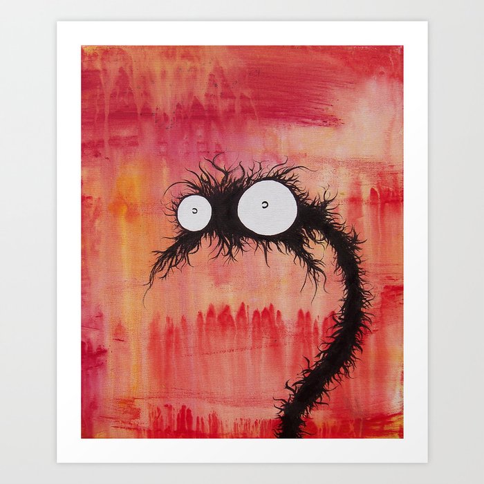 The Creatures From The Drain painting 1 Art Print