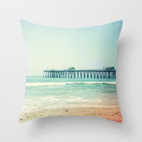 Summer Days Throw Pillow