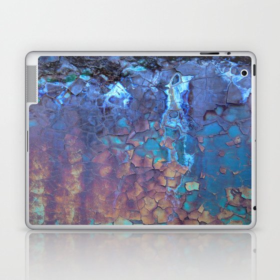 Waterfall. Rustic & crumby paint. Laptop & iPad Skin