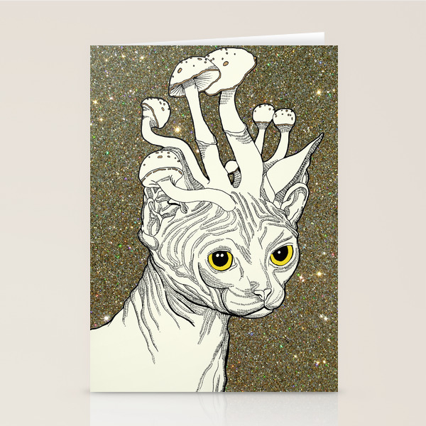 King Of Cats Stationery Cards By Hayleytomlinson Society6