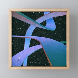 Cosmic Geometry 4 Framed Mini Art Print