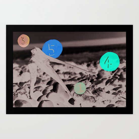 1 3 4 5 Art Print