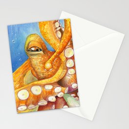 Mr. Octopus Stationery Card