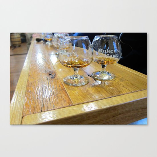 Fresh from the press Maker's Mark Canvas Print