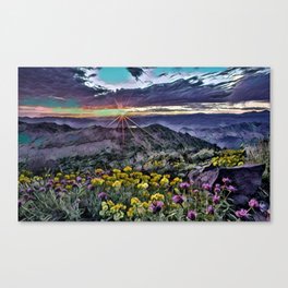 Topaz Lake, Nevada Canvas Print