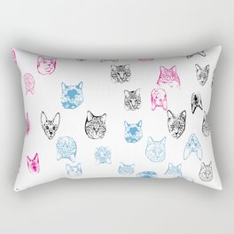 cute cat Rectangular Pillow