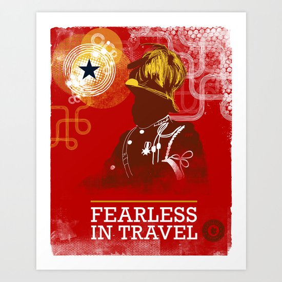 FEARLESS: In Travel Art Print