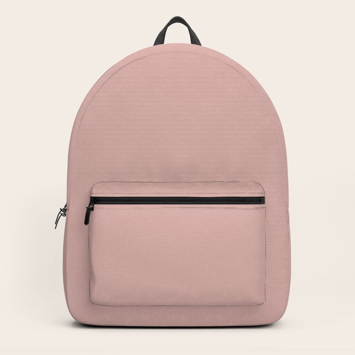 rose gold pink backpack