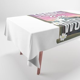 Travel See The World Tablecloth