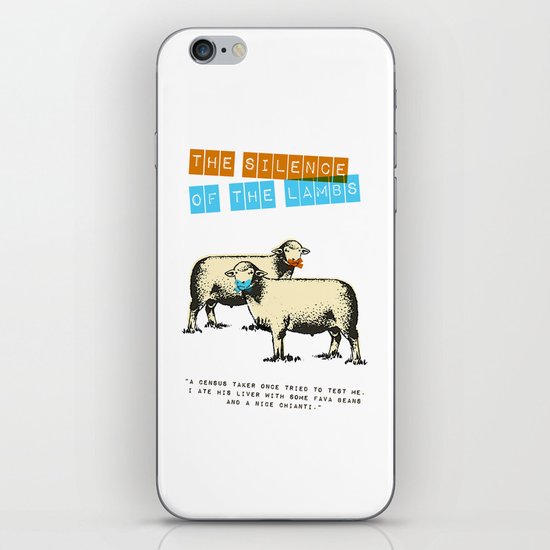The silence of the lambs iPhone & iPod Skin