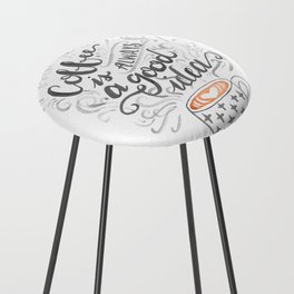 Coffee lover Counter Stool