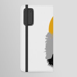 Icelandic Falcon Graphic illustration Android Wallet Case