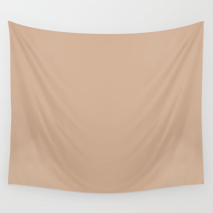 Desert Sand - Solid Color Collection Wall Tapestry
