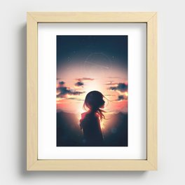 Home Recessed Framed Print