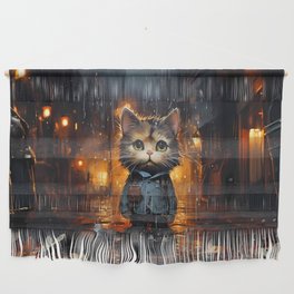 Paws in Puddles I Wall Hanging
