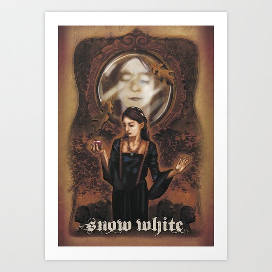 Snow White Art Print