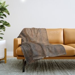 Suede Tobacco Throw Blanket