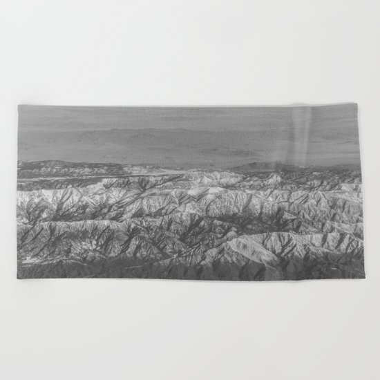 The Great Rockies Beach Towel