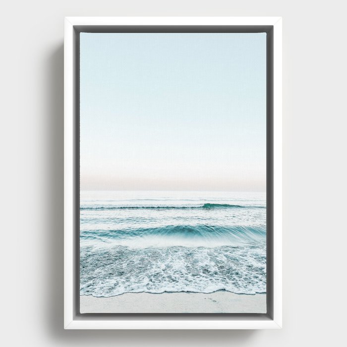 Laguna Beach California Framed Canvas