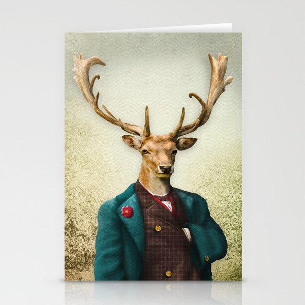 Lord Staghorne in the wood Stationery Cards