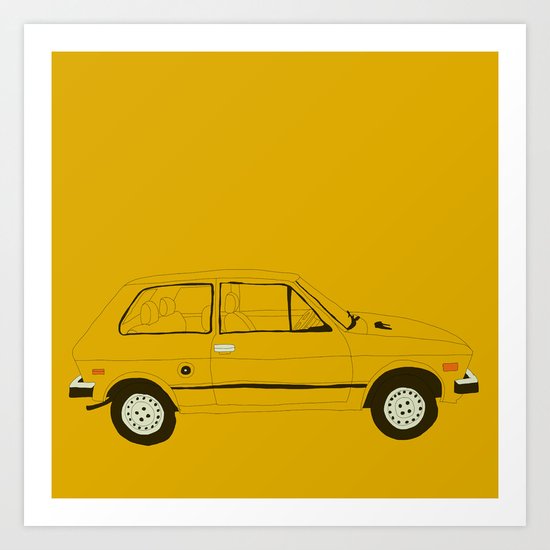 Yugo — The Worst Car in History Art Print