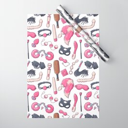 Adults Sex Toys Pattern Wrapping Paper