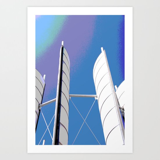 Metal Sails #1 Art Print