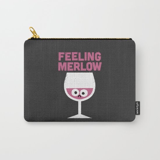Glass Half Empty Carry-All Pouch