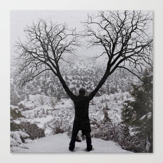 Greetings Canvas Print