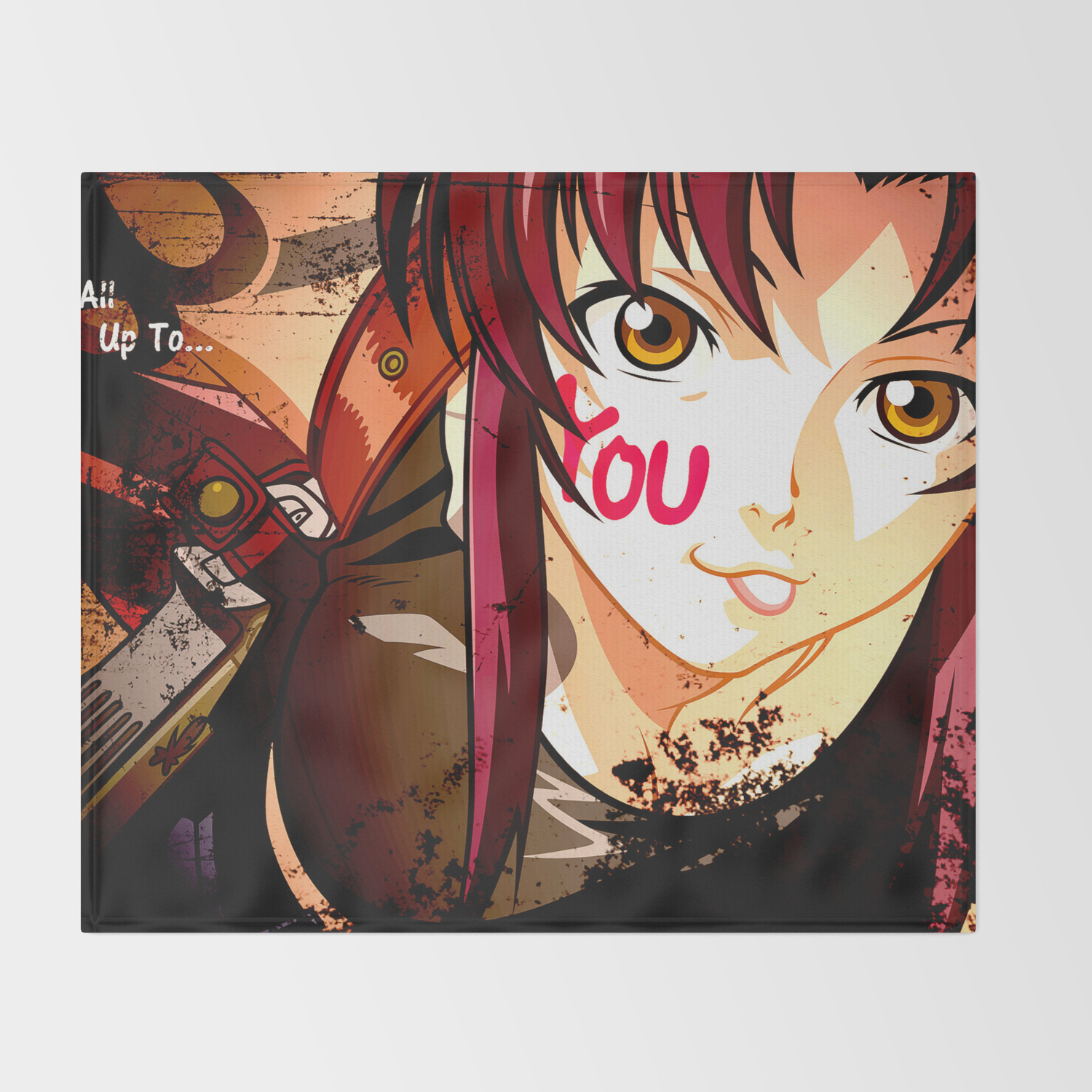 Black Lagoon Revy Throw Blanket By Franciscopascual Society6 The signs as revy gifsaries; black lagoon revy throw blanket by franciscopascual