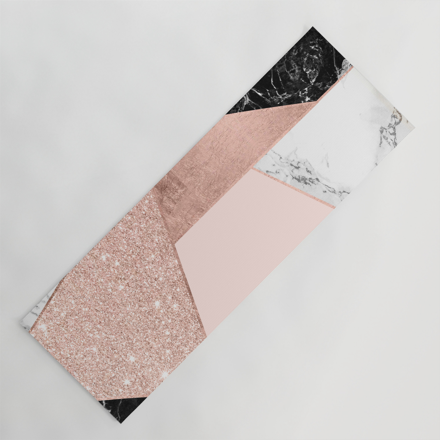 rose gold yoga mat