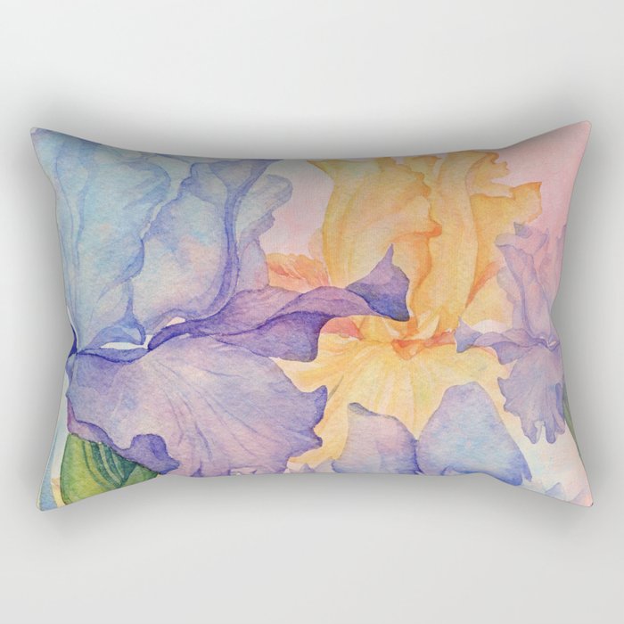 Angel Iris - Delight Rectangular Pillow