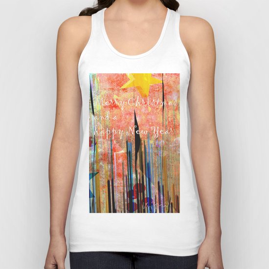 Merry Christmas and a happy New Year Unisex Tank Top