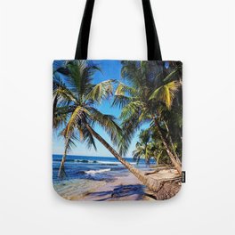 Under the palms Tote Bag