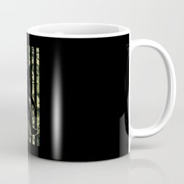 Bigfoot Sasquatch USA Camouflage Flag Mug