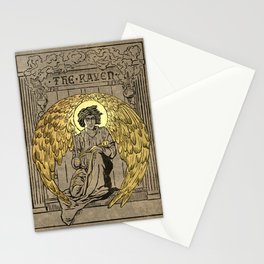 The Raven. 1884 edition cover Stationery Card