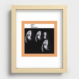 With the Beagles Recessed Framed Print