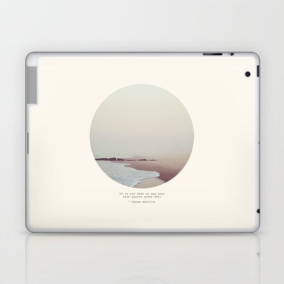 Circle Print Series - Maps Laptop & iPad Skin