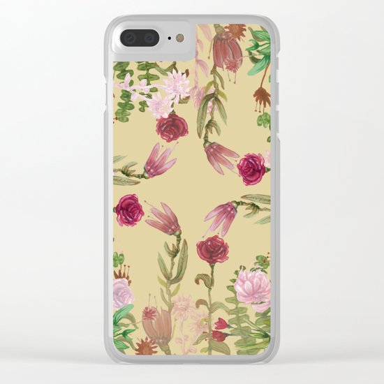central nature collab. Clear iPhone Case