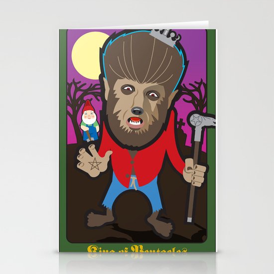 King of Pentacles Stationery Cards