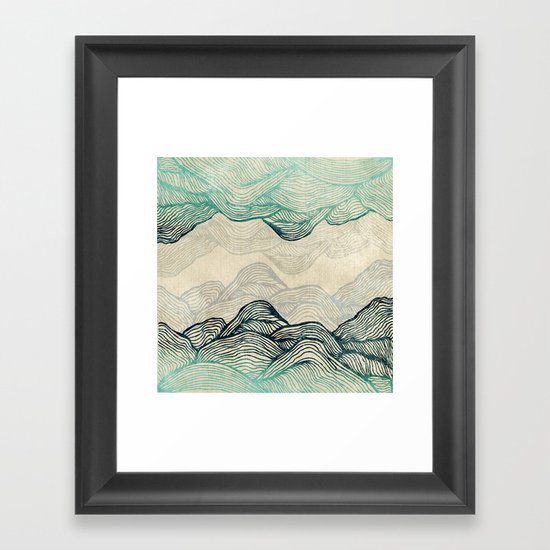 Crash Into Me Framed Art Print